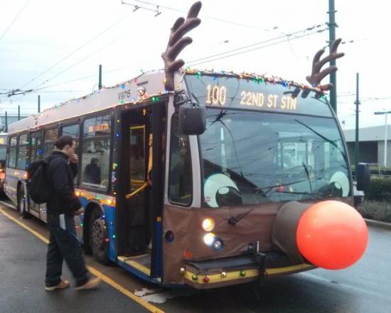 świąteczny autobus