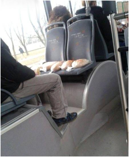Transport zmczonego chleba