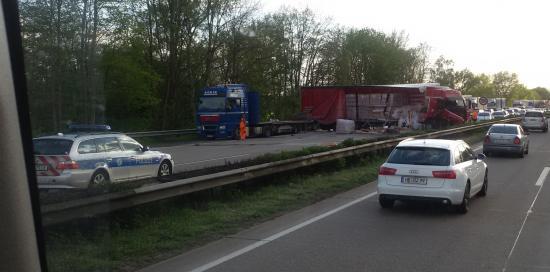 Wypadek w Bremen "ERONTRANS"