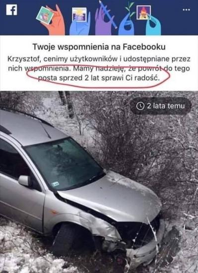 Facebook nie pozwoli Ci zapomnie