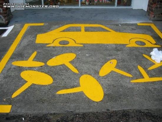 subtelny zakaz parkowania